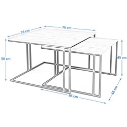 Drewniany Stolik kawowy do salonu FRITZ | BeautySofa24.pl