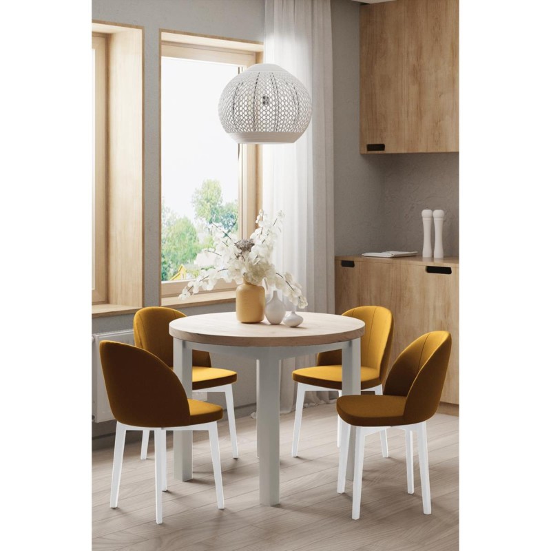 Nowoczesne Krzesło skandynawskie LUXOR | Beautysofa24.pl