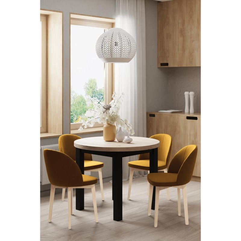 Nowoczesne Krzesło skandynawskie LUXOR | Beautysofa24.pl