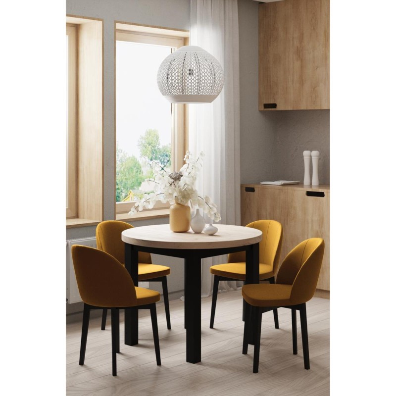 Nowoczesne Krzesło skandynawskie LUXOR | Beautysofa24.pl