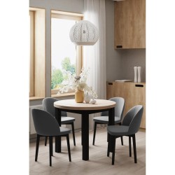 Nowoczesne Krzesło skandynawskie LUXOR | Beautysofa24.pl