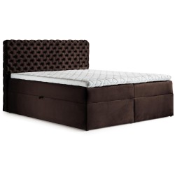 Łóżko kontynentalne ze skrzynią CHESTER | BeautySofa24.pl