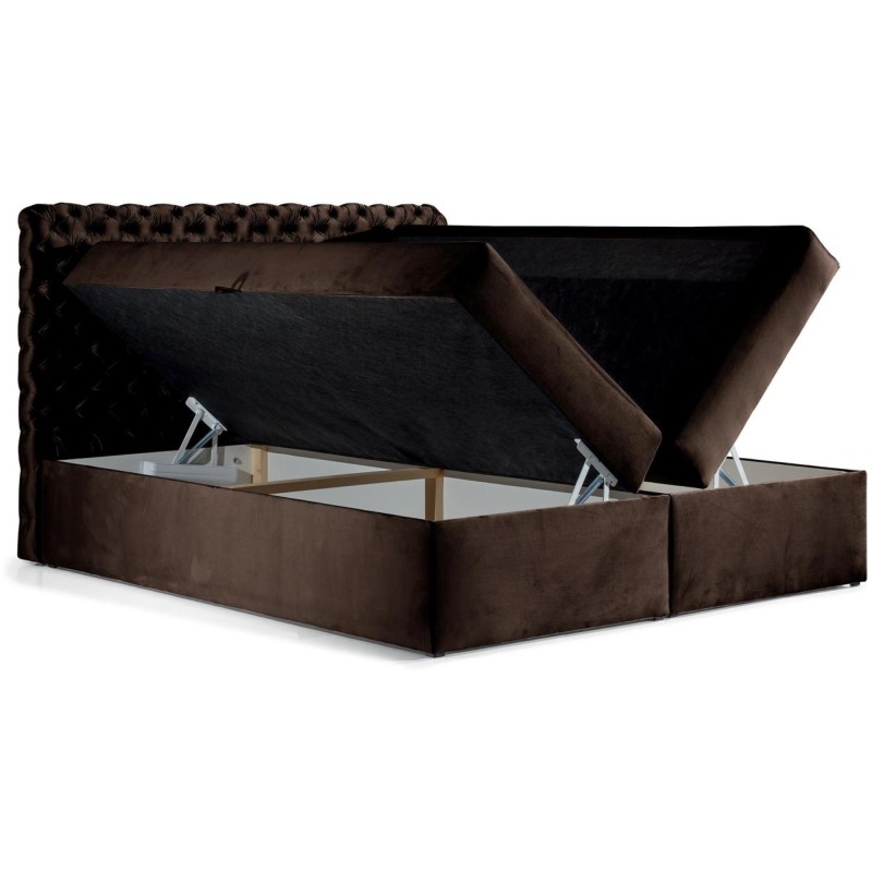 Łóżko kontynentalne ze skrzynią CHESTER | BeautySofa24.pl