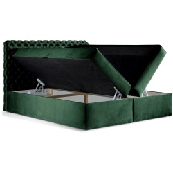 Łóżko kontynentalne ze skrzynią CHESTER | BeautySofa24.pl