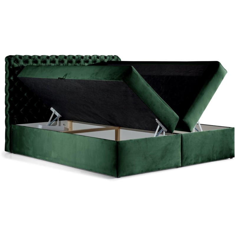 Łóżko kontynentalne ze skrzynią CHESTER | BeautySofa24.pl