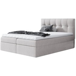 Łóżko kontynentalne pikowane CORI | BeautySofa24.pl