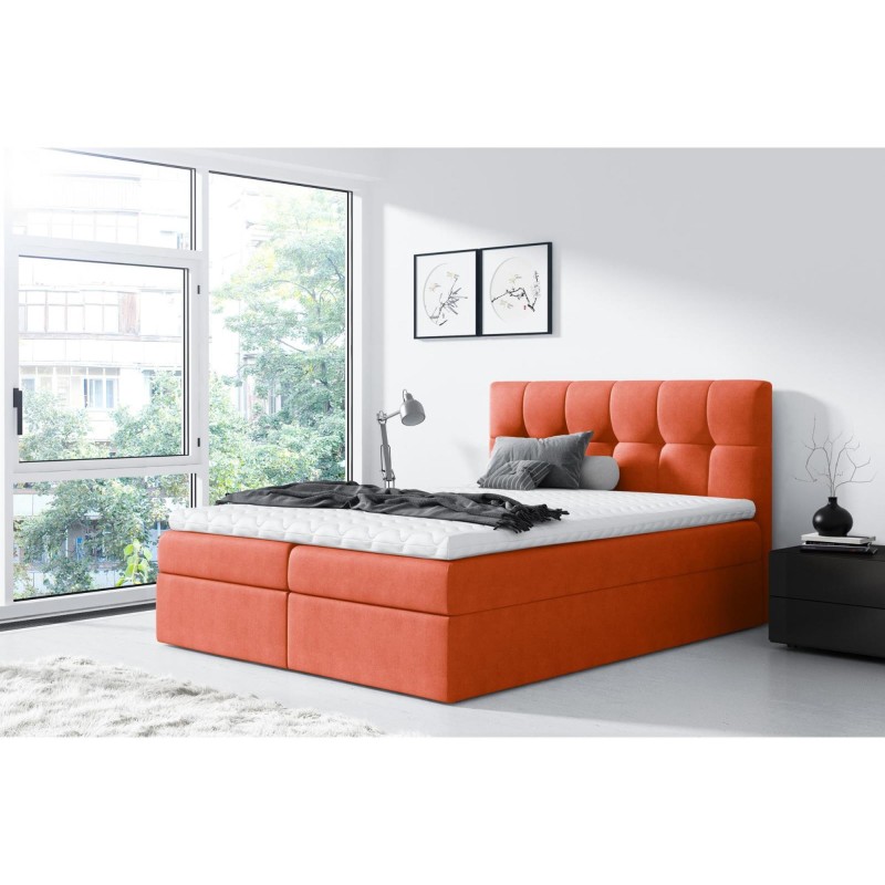 Łóżko kontynentalne pikowane CORI | BeautySofa24.pl