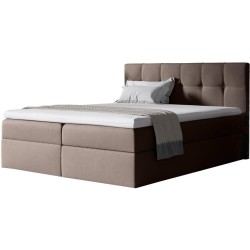 Łóżko kontynentalne ze skrzynią EMPORI | BeautySofa24.pl