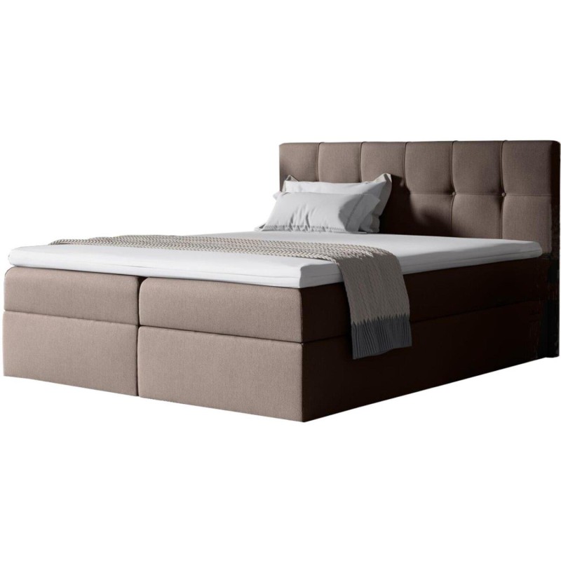 Łóżko kontynentalne ze skrzynią EMPORI | BeautySofa24.pl