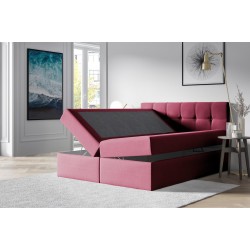 Łóżko kontynentalne ze skrzynią EMPORI | BeautySofa24.pl