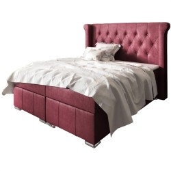 Łóżko kontynentalne pikowane MASSI | BeautySofa24.pl