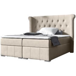 Łóżko kontynentalne pikowane MASSI | BeautySofa24.pl