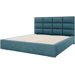 Łóżko tapicerowane do sypialni KEYA