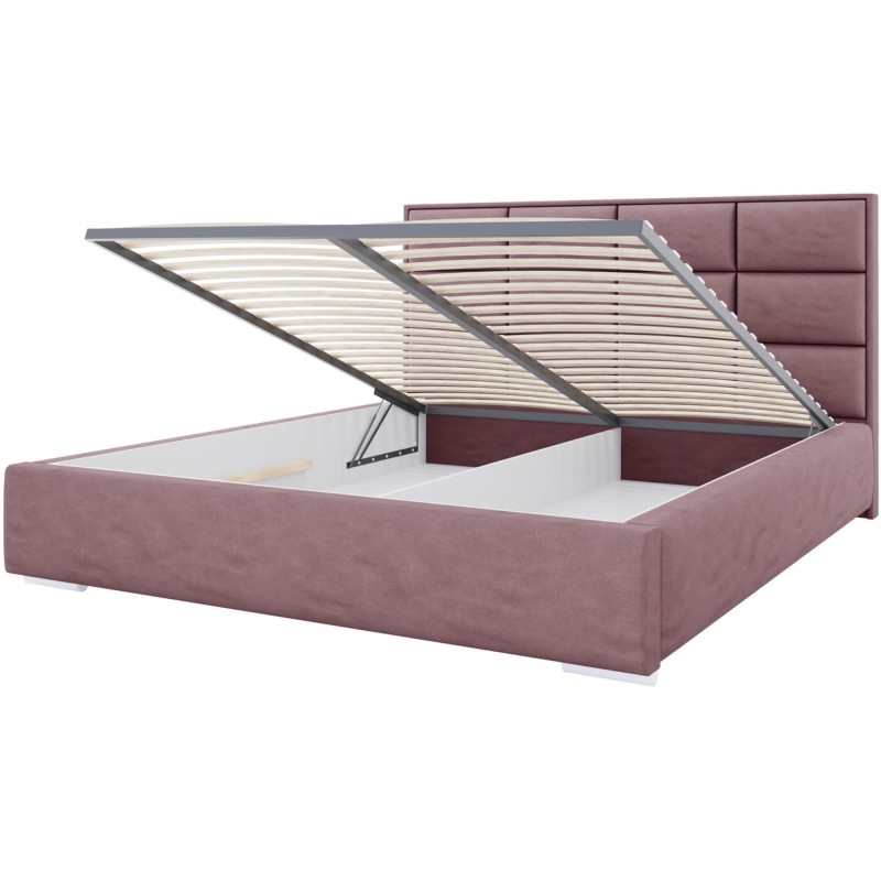 Łóżko tapicerowane do sypialni KEYA