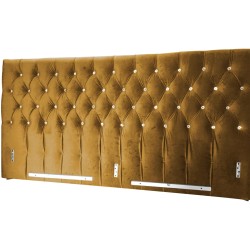 Łóżko tapicerowane do sypialni KLAUS