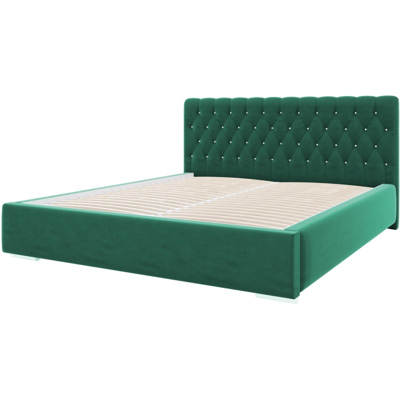 Łóżko tapicerowane do sypialni KLAUS