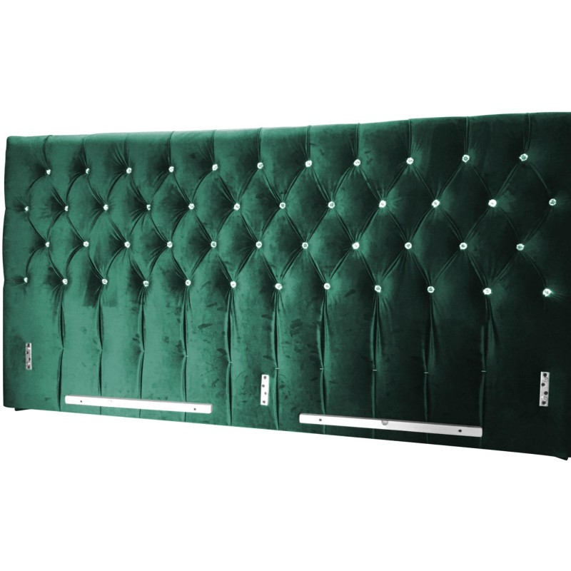 Łóżko tapicerowane do sypialni KLAUS