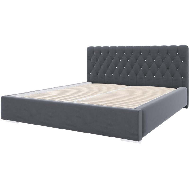 Łóżko tapicerowane do sypialni KLAUS