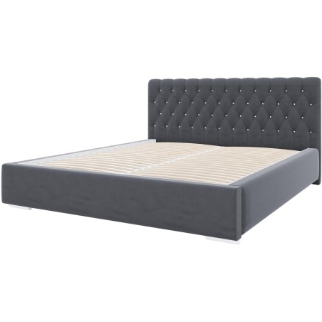 Łóżko tapicerowane do sypialni KLAUS