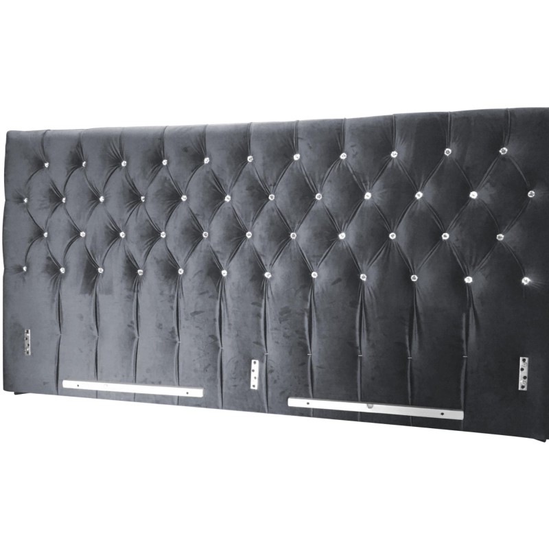 Łóżko tapicerowane do sypialni KLAUS