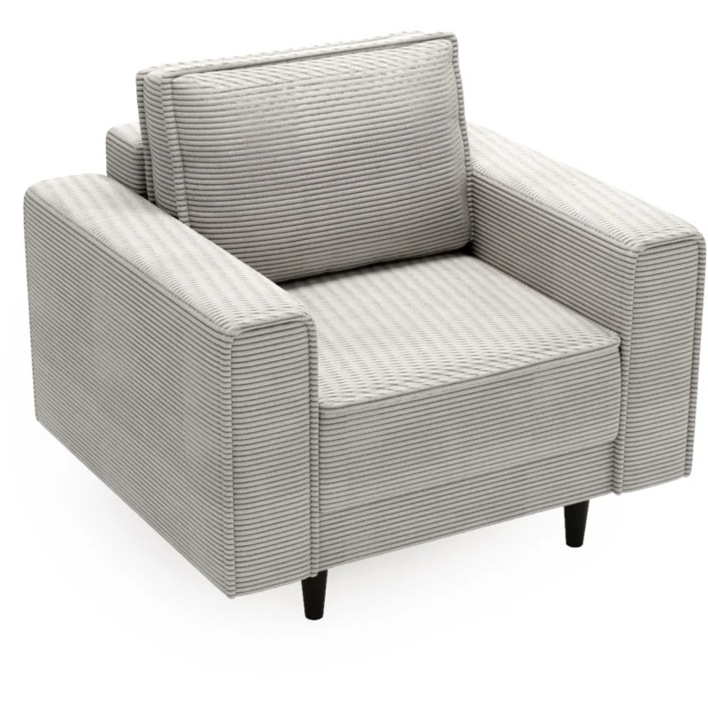 Fotel na nóżkach MONTE biały