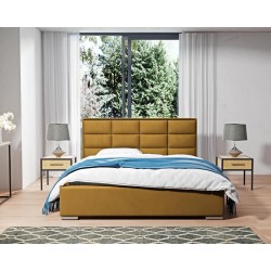 Łóżko tapicerowane z pojemnikiem UNO | BeautySofa24.pl