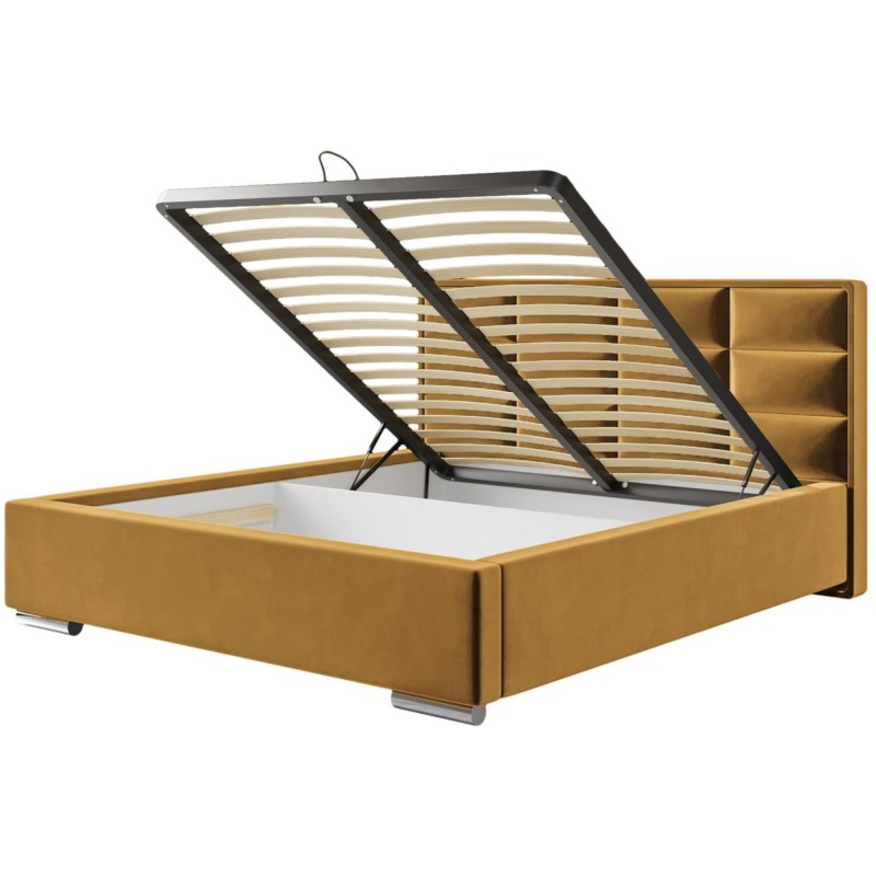 Łóżko tapicerowane z pojemnikiem UNO | BeautySofa24.pl
