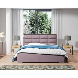 Łóżko tapicerowane z pojemnikiem UNO | BeautySofa24.pl