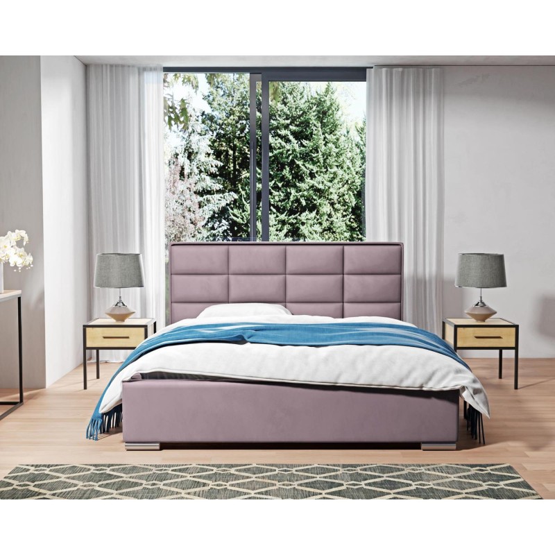 Łóżko tapicerowane z pojemnikiem UNO | BeautySofa24.pl