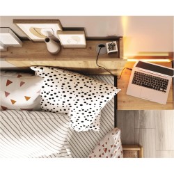 Łóżko drewniane 120x200 QUBIC | BeautySofa24.pl