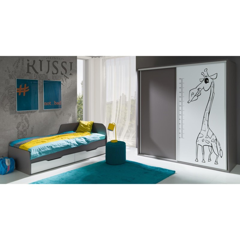 Łóżko dziecięce 80x200 ZONDA | BeautySofa24.pl