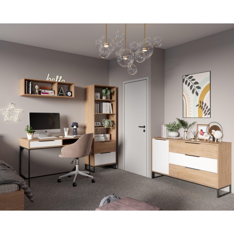 Łóżko drewniane 90x200 NEBRO | BeautySofa24.pl