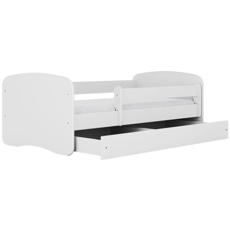 Łóżko dziecięce dla dziewczynki i chłopca z szufladą rozkładaną