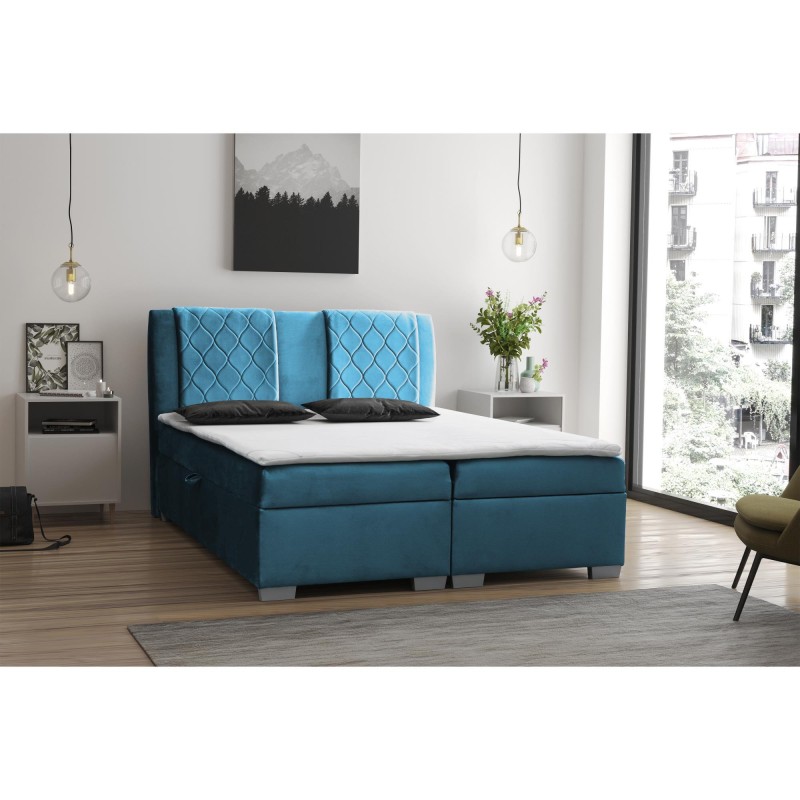 Łóżko kontynentalne KOLUMBIA | Beautysofa24.pl