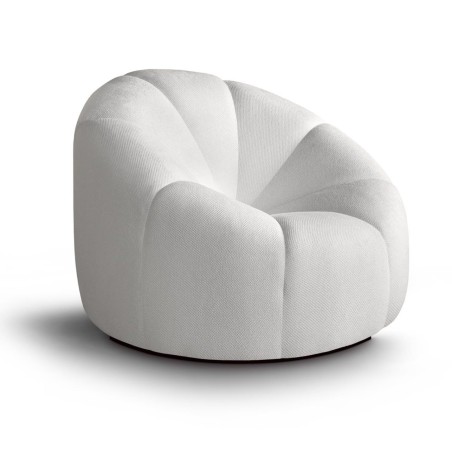 Fotel obrotowy LOFT nowoczesny na białym tle