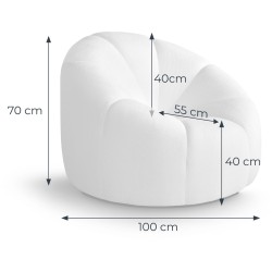 Fotel obrotowy LOFT nowoczesny wymiary