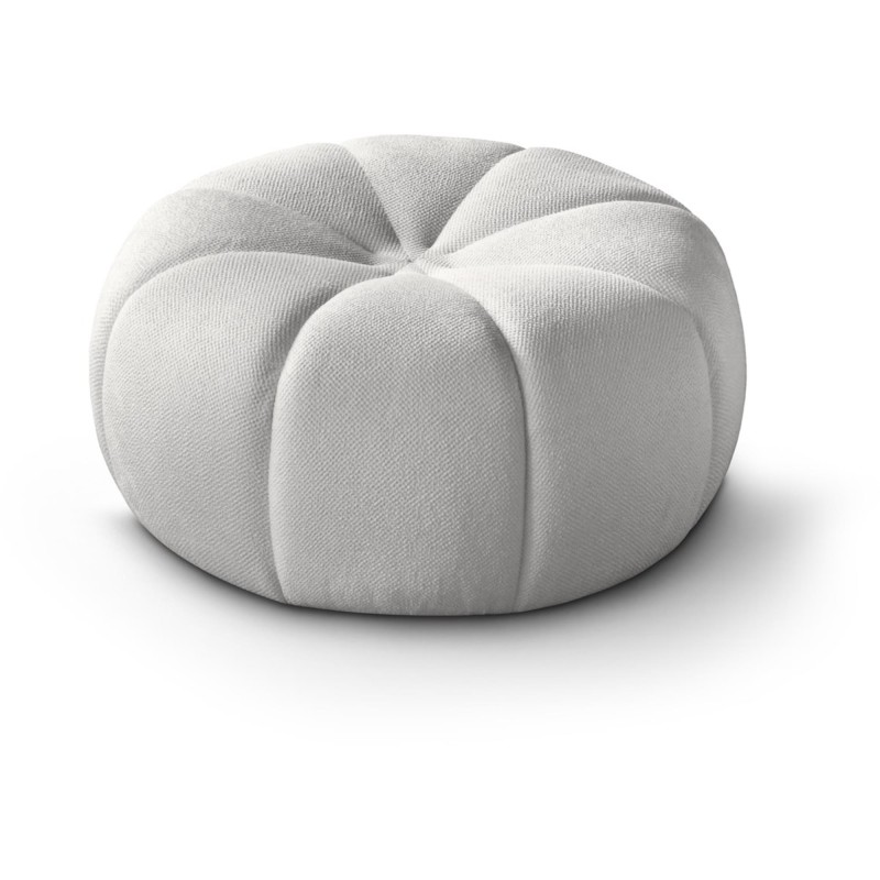 fotel wypoczynkowy Loft biała na białym tle