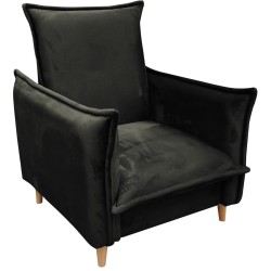 Fotel na nóżkach PILLOW nowoczesny