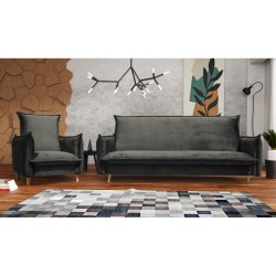 Fotel na nóżkach PILLOW nowoczesny