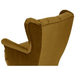 Fotel uszak FALCO pikowany