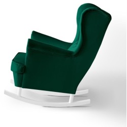 Fotel bujany FABIO zielony