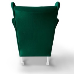 Fotel bujany FABIO zielony