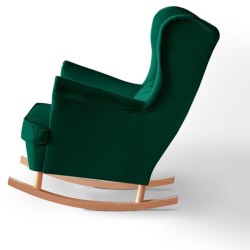 Fotel bujany FABIO zielony