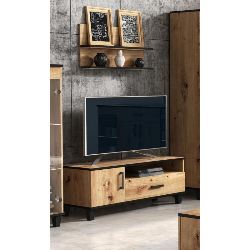 Szafka RTV na drewnianych nogach P7 | BeautySofa24.pl