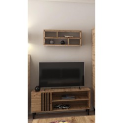 Szafka RTV na drewnianych nogach L8 | BeautySofa24.pl