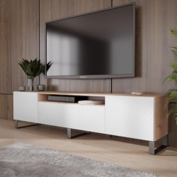 Szafka RTV na metalowych nóżkach NIK | BeautySofa24.pl