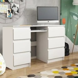 Biurko drewniane z szufladami LEON III | BeautySofa24.pl