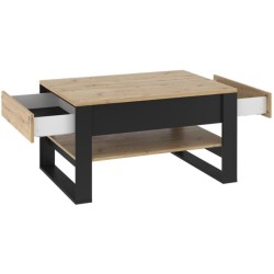 Drewniany Stolik kawowy prostokątny QUANT | BeautySofa24.pl