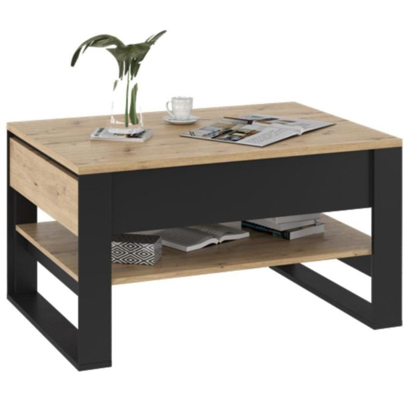 Drewniany Stolik kawowy prostokątny QUANT | BeautySofa24.pl