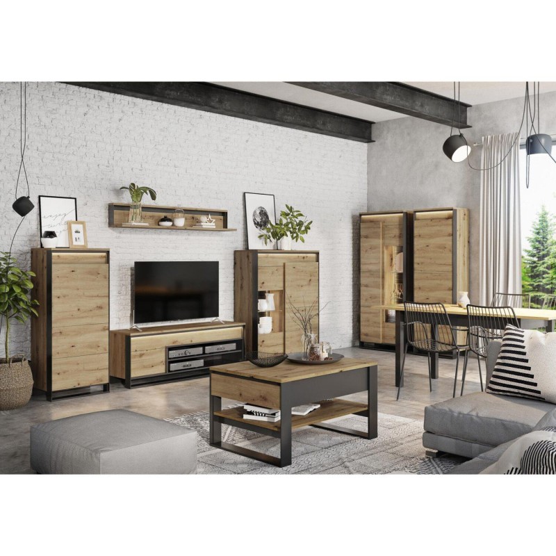 Drewniany Stolik kawowy prostokątny QUANT | BeautySofa24.pl